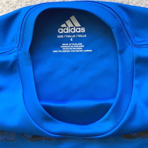 ADIDAS BOYS SIZE 4 MATCHING TWO PIECE SET - Picture 5 of 6